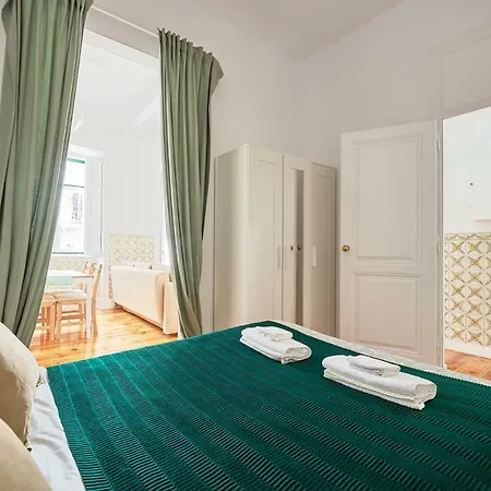 شقة B15-azulejo Verde Ribeiro Apartamento