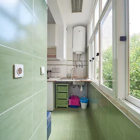 B15-azulejo Verde Ribeiro Apartamento شقة